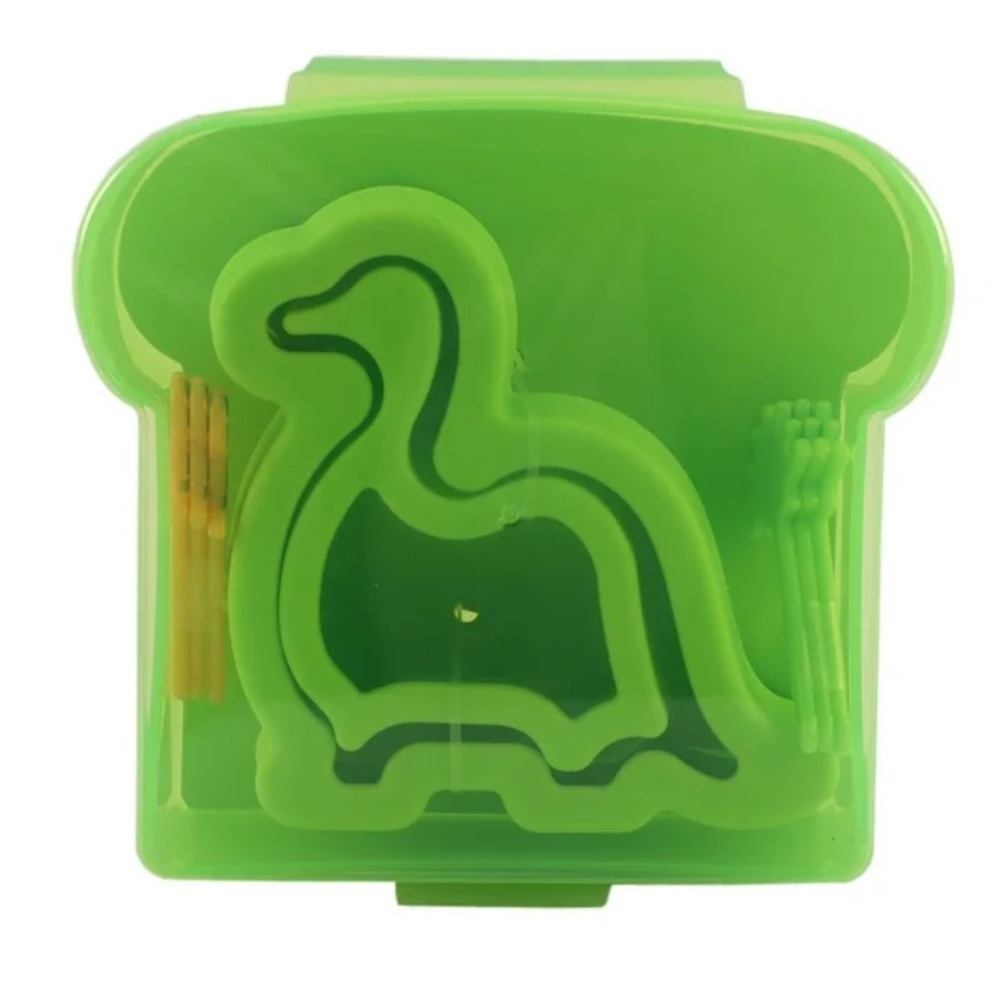 CWC Dinosaur 19 Piece Sandwich Cutter Lunch Set - Picture 2 of 10